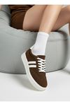Kadın Mona Bağcıklı Ortopedik  Hafif Taban Günlük Sneaker