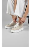 Kadın Less Kalın Tabanlı Ortopedik Günlük Sneaker